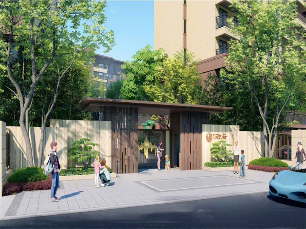 欣荣御府项目位于长风路与东方路交汇处（华瑞明珠酒店对面）