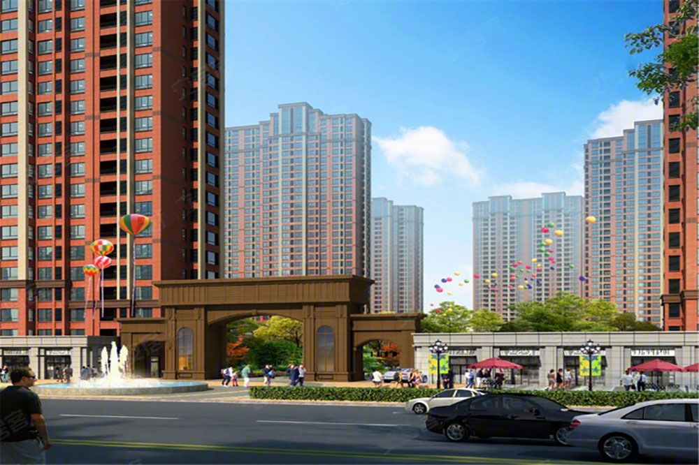 荣湾外滩项目位于岳阳县富荣西路与长丰路交口