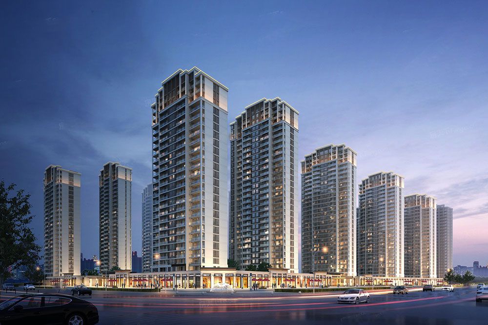 富华观澜郡项目位于岳荣公路旁（岳雅实验学校北侧）