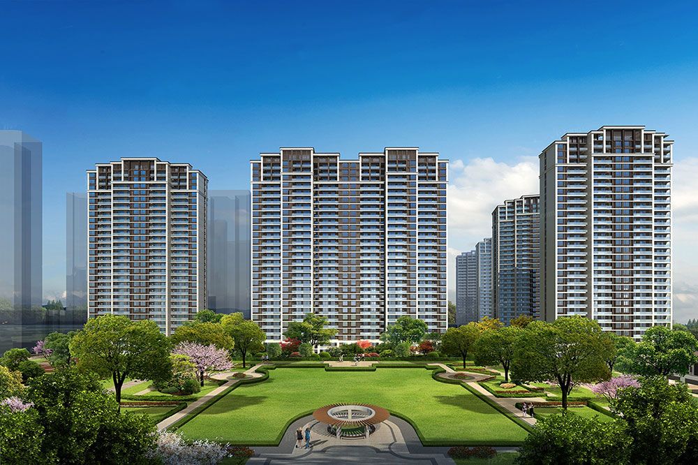 富华观澜郡项目位于岳荣公路旁（岳雅实验学校北侧）