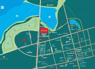 岳阳-岳阳县新天地半岛公园为您提供该项目区位图欣赏