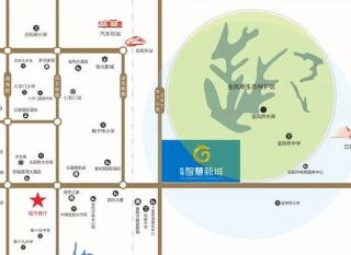 岳阳岳阳楼区智慧新城为您提供该项目区位图欣赏