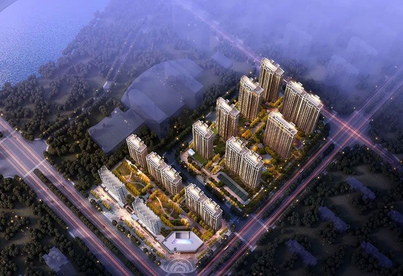 龙庭尚府项目位于巴陵东路与金凤桥路交汇处（岳阳东站旁）