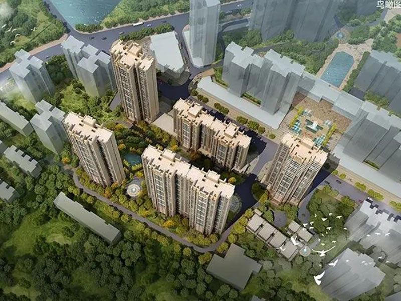 悦湖湾项目位于岳阳市东湖路（东风湖）恒大御景湾旁