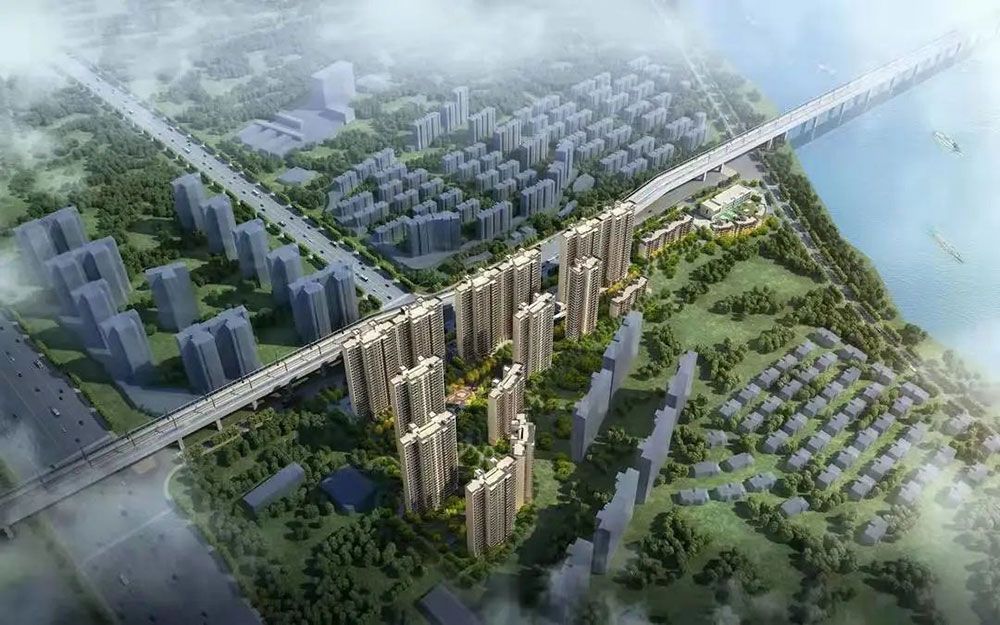 保利堂悦项目位于岳阳楼区联港路以东、北环线以南