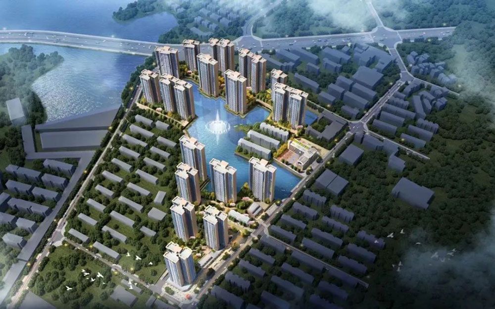 宝德麓湖项目位于岳阳市岳阳楼区纺城中路1号