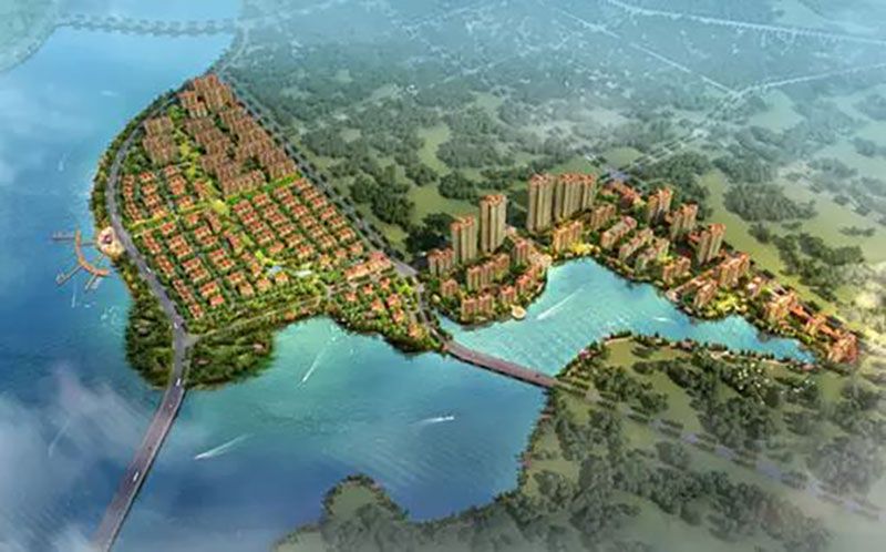 宝德东堤湾1号项目位于岳阳市岳阳楼区纺城中路1号