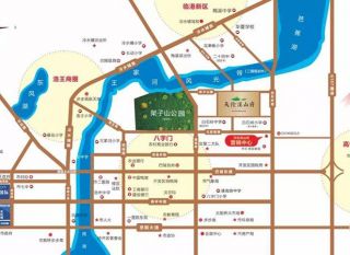 岳阳岳阳楼区天伦溪山府为您提供该项目区位图欣赏