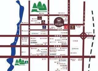 岳阳岳阳楼区天邦钻石府为您提供该项目区位图欣赏