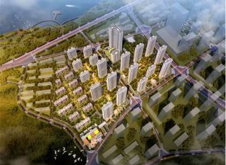 岳阳岳阳楼区金茂洞庭生态创新城为您提供该项目实景图欣赏