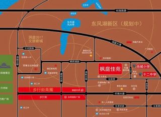 岳阳岳阳楼区枫庭佳苑为您提供该项目区位图欣赏