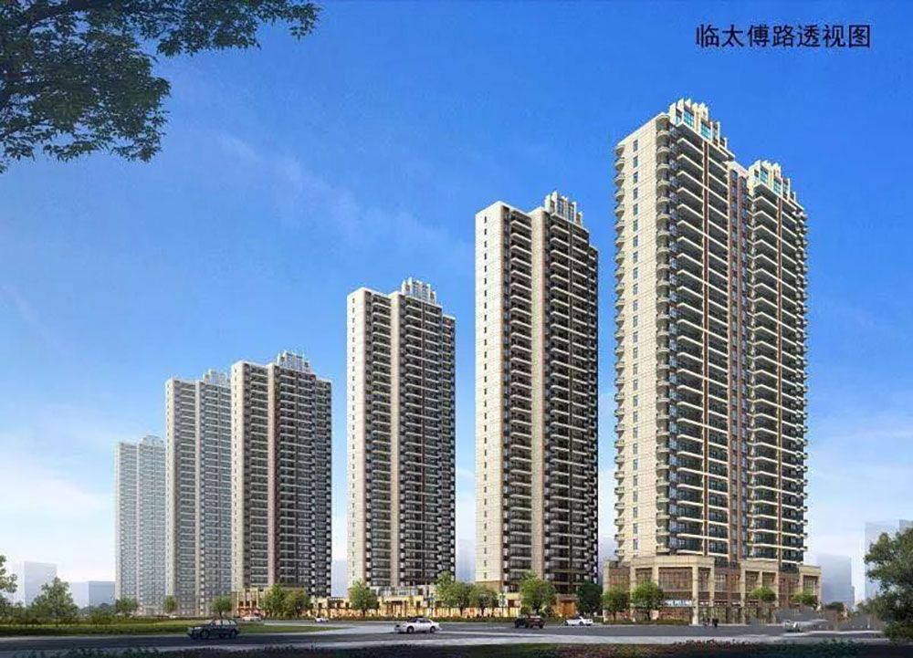 湘御华府项目位于湘阴县太傅北路与长岭路交汇处