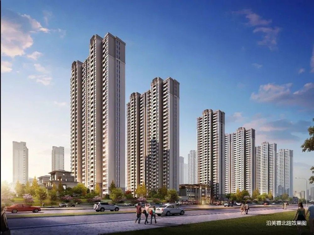 茗冠芙蓉城项目位于湘阴县金龙新区芙蓉北路西侧金龙大道旁