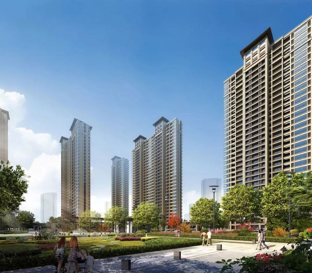 美江尚书府项目位于湘阴县新世纪大道119号（洞庭控股集团对面）