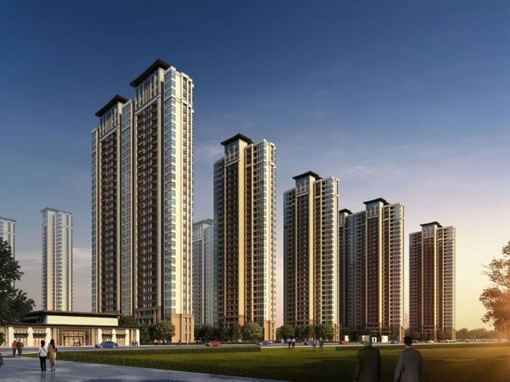 美江尚书府项目位于湘阴县新世纪大道119号（洞庭控股集团对面）