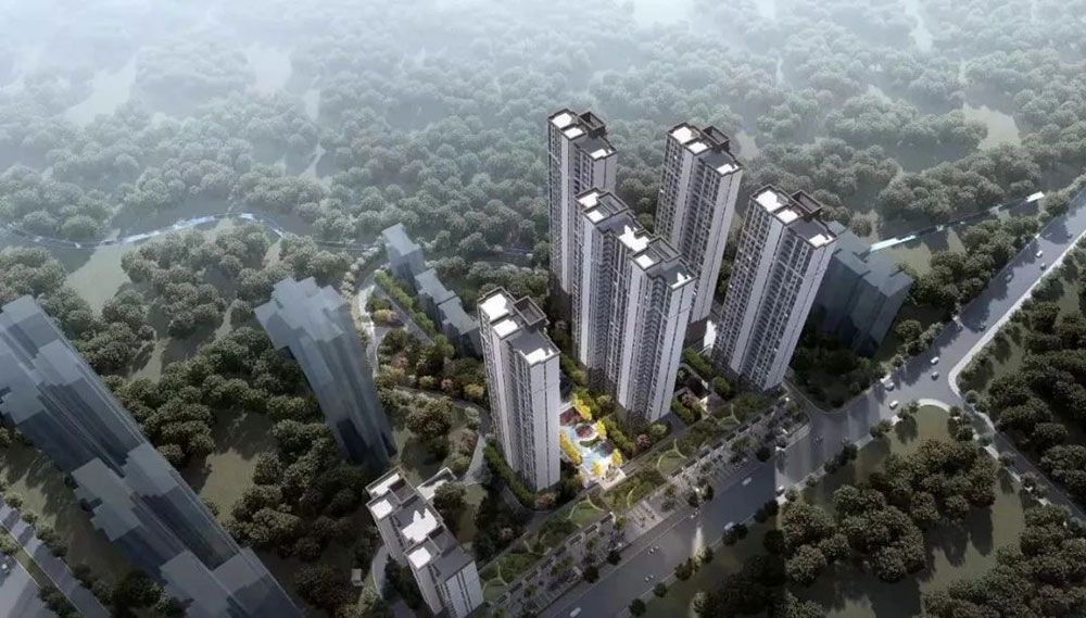 华奕曙光里项目位于湘阴蒯家岭路（原老工商局）