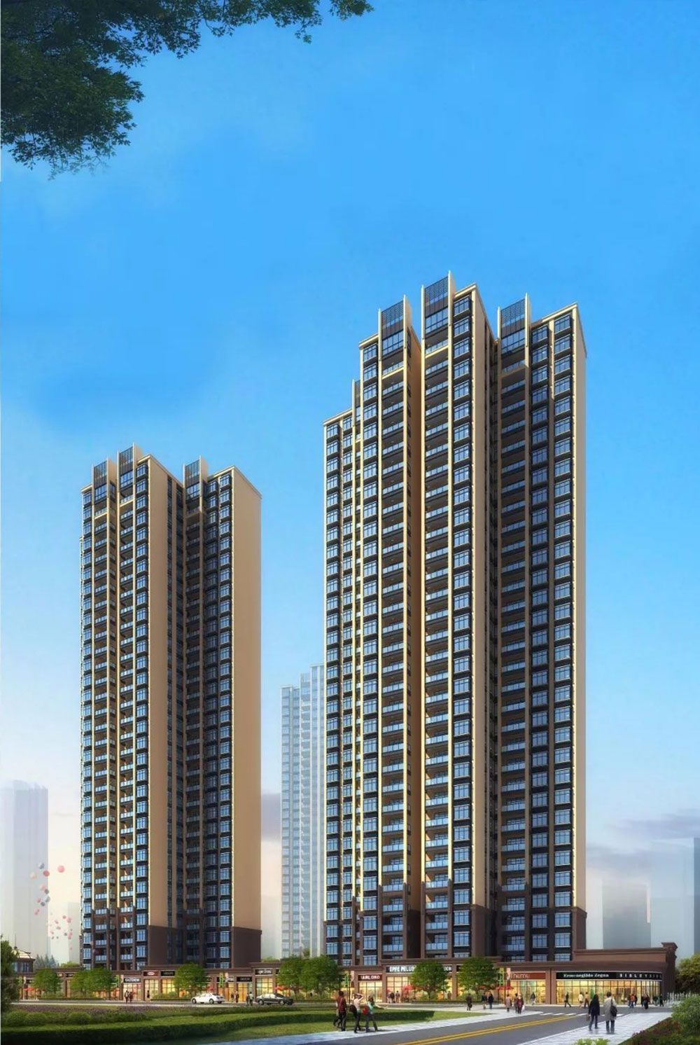 华科江南水岸项目位于湘阴县东茅路安富家园一栋