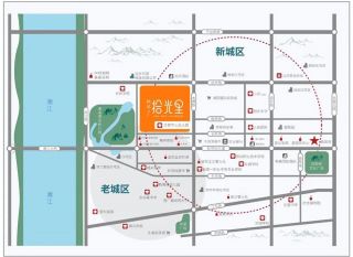 岳阳-湘阴辰华拾光里为您提供该项目区位图欣赏