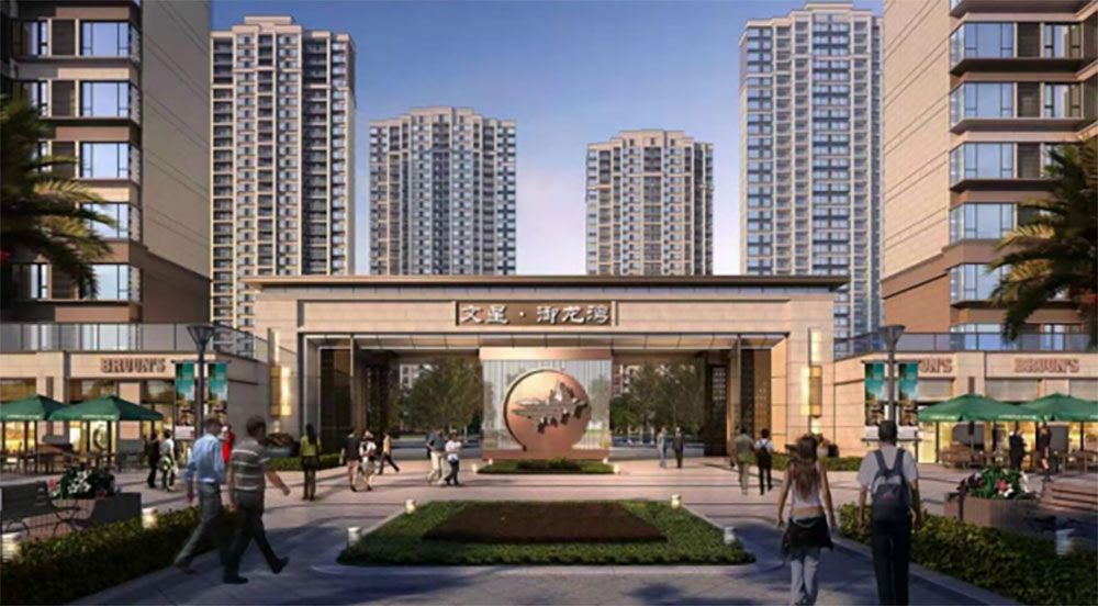文星御龙湾项目位于湘阴县新世纪大道与原吉路交汇处（城东学校旁）