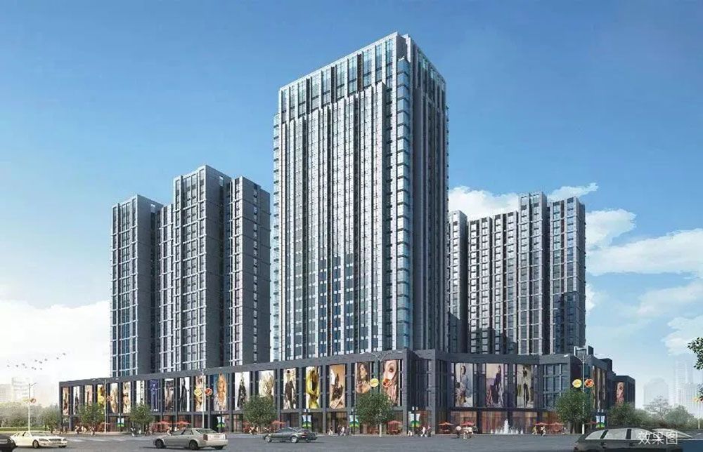 君临壹方城项目位于芙蓉北路与新世纪大道交汇处