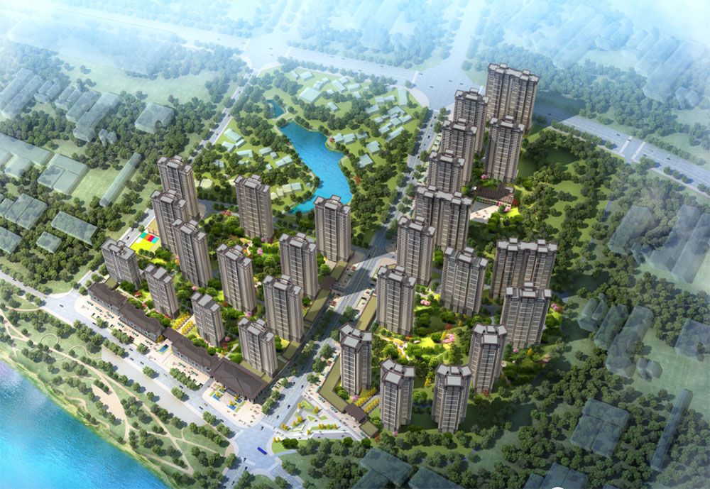 东湖壹号项目位于滨湖路东湖边一中南校门旁