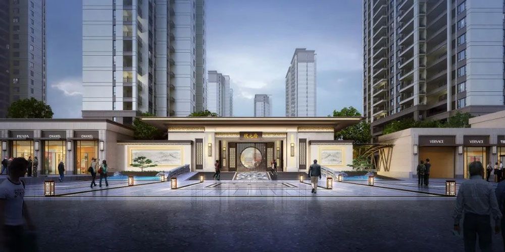 城东状元府项目位于城东实验学校南大门对面