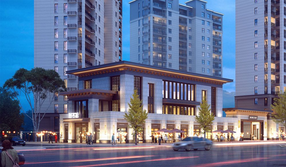 润雅华府二期项目位于伍市镇中兴路