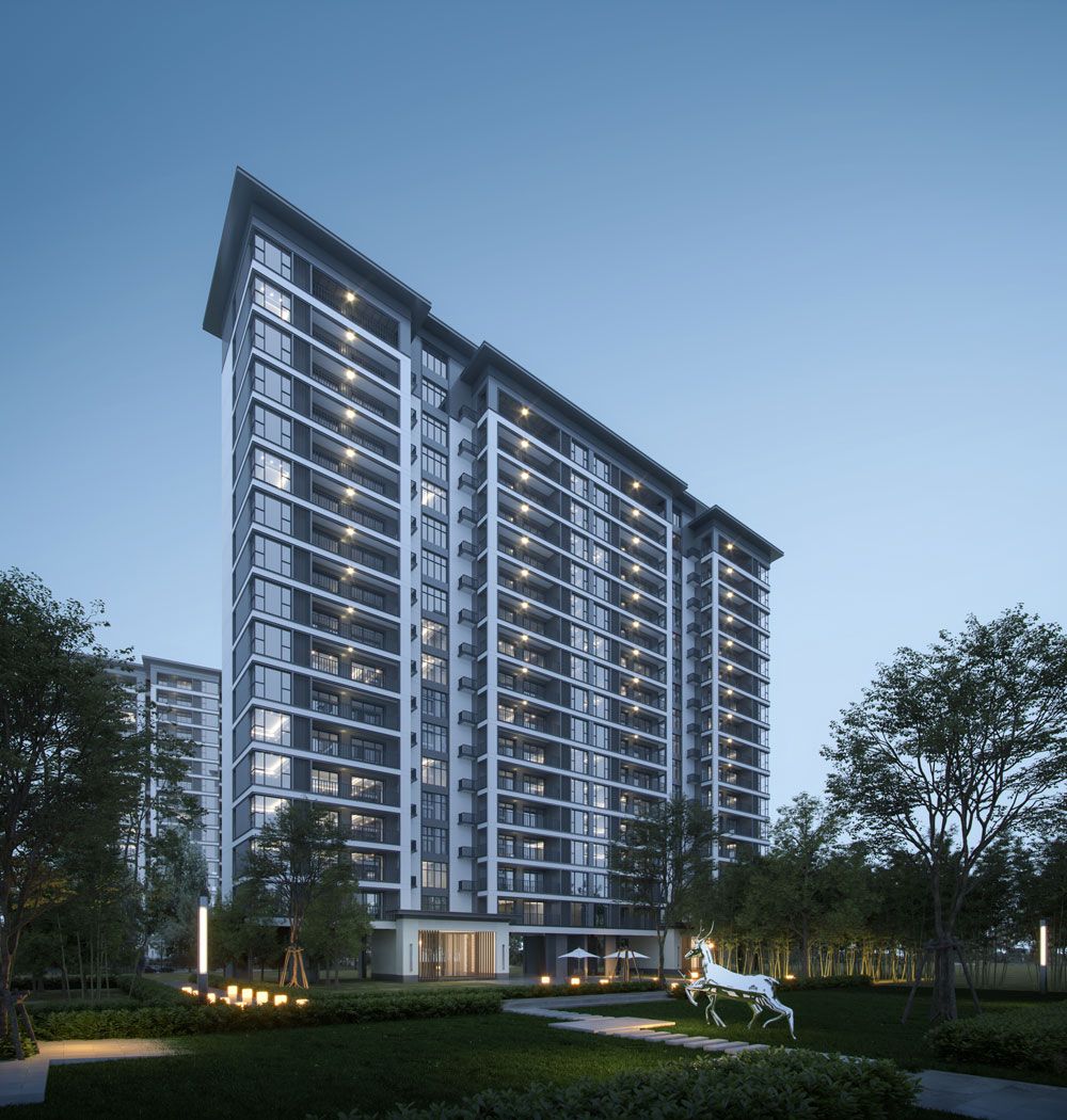 凤鸣府项目位于平江县甲山东路与桐树园路交汇处