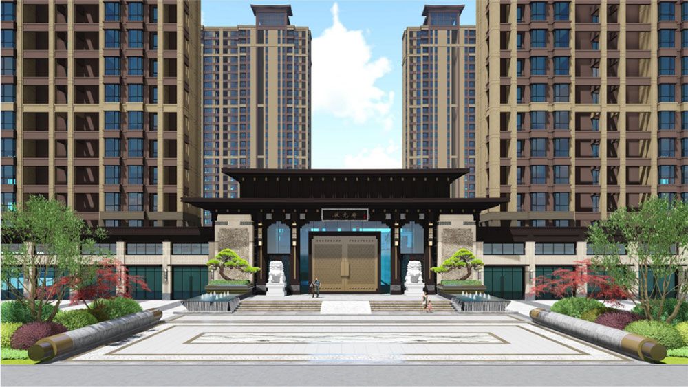 中瑞状元府项目位于罗城路202号（港华燃气斜对面）