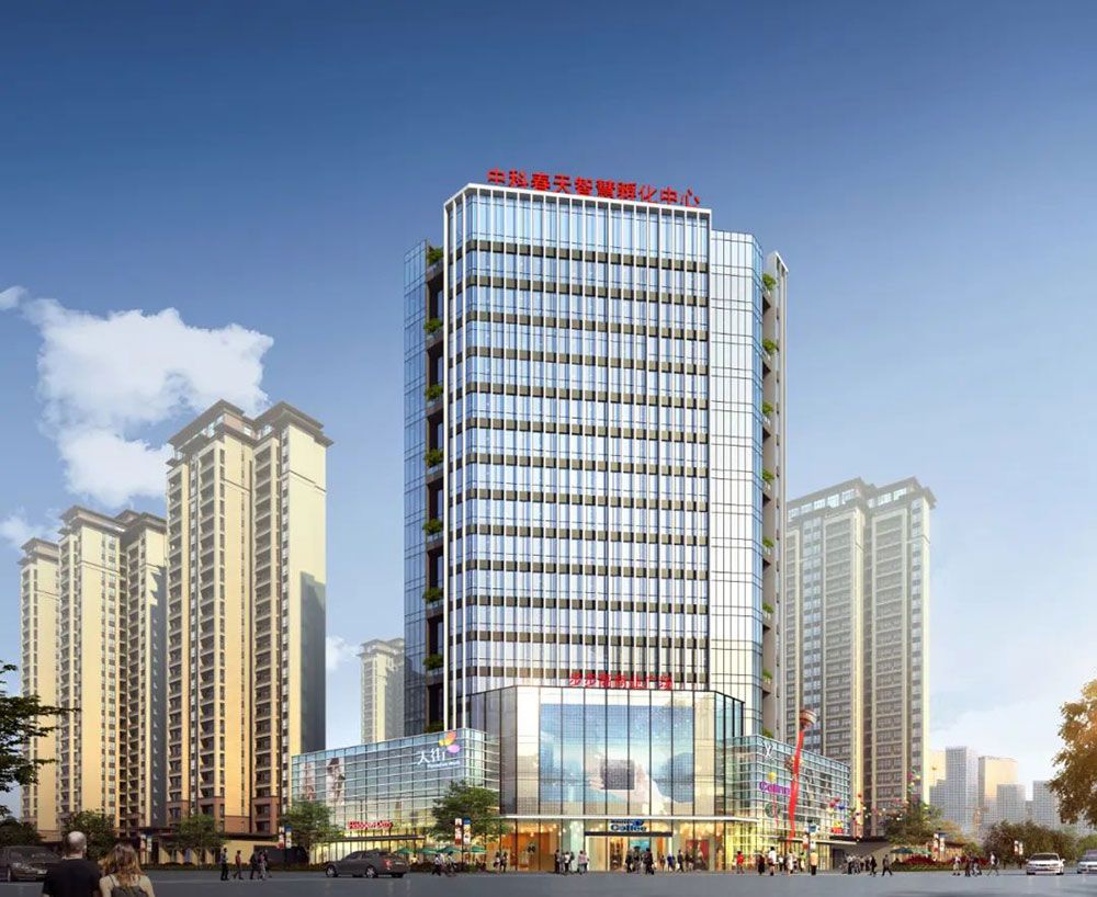 中科春天智慧美寓项目位于汨罗市龙舟南路与青春大道交汇处