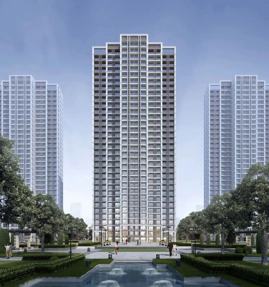 正则名郡项目位于汨罗市罗城大道与通江路交汇处