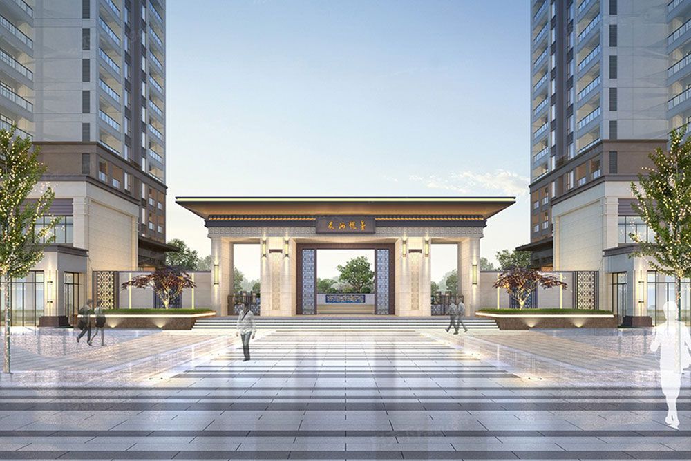 友阿悦玺项目位于汨罗市汨罗江大道与友谊河交汇处