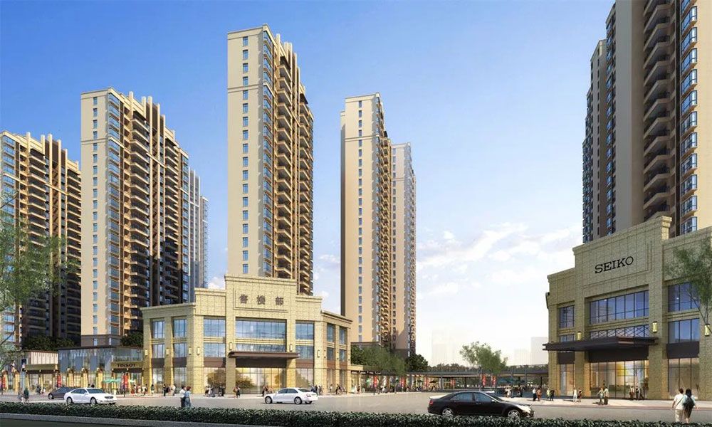 西湖首府项目位于汨罗市环湖南路与罗城路交汇