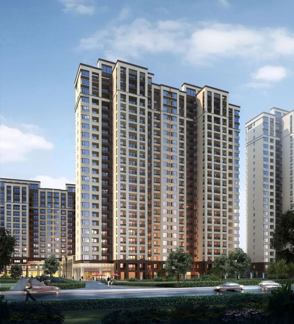 金江学府项目位于楚天路与人民路交汇处正则学校旁