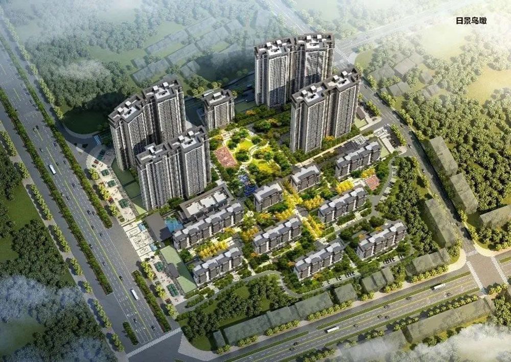 合一府项目位于屈原大道与通达路交汇处东北角