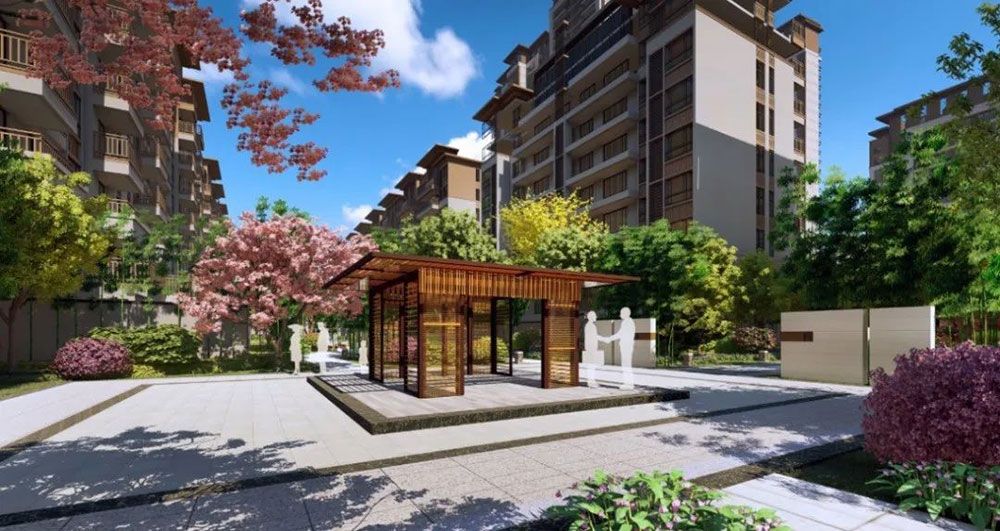 合一府项目位于屈原大道与通达路交汇处东北角