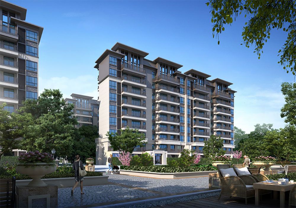 合一府项目位于屈原大道与通达路交汇处东北角