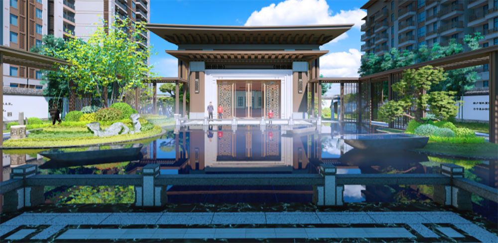 合一府项目位于屈原大道与通达路交汇处东北角