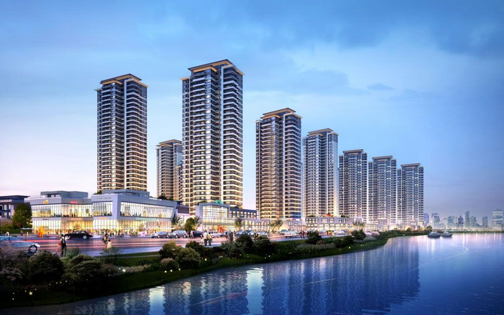 金科御临湖山项目位于汨罗市高阳路与罗城大道交叉西侧