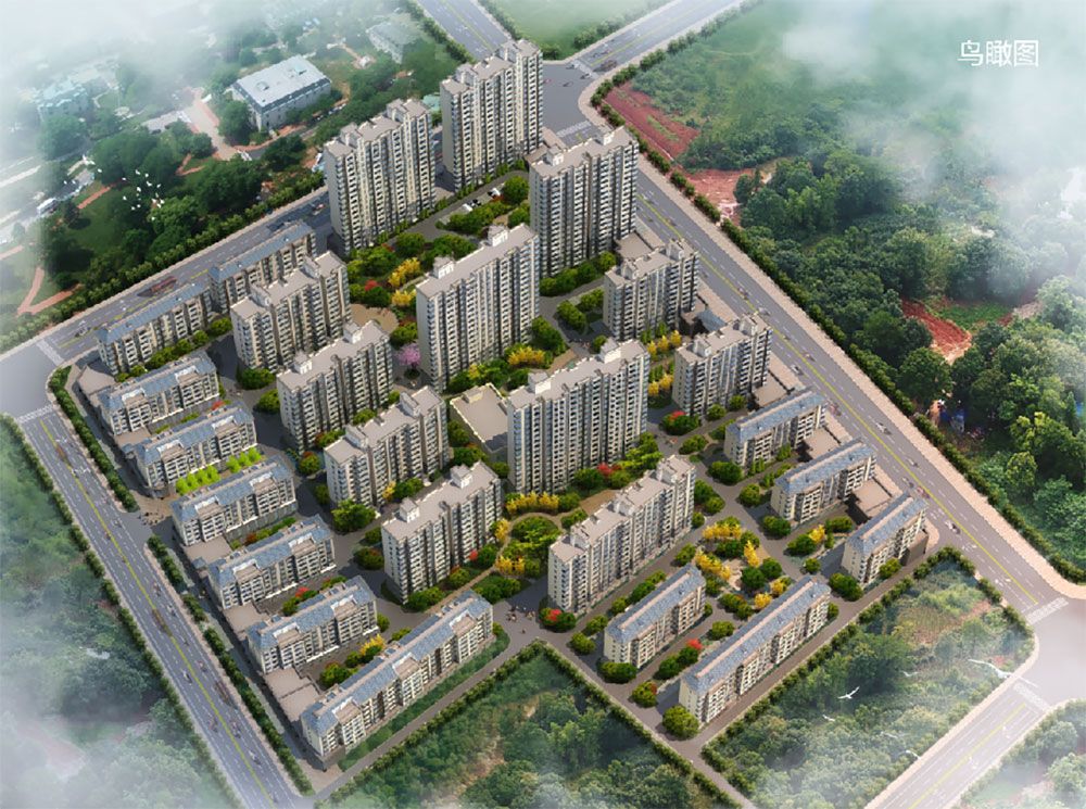 长安一品项目位于临湘市建新北路188号(消防大队旁)