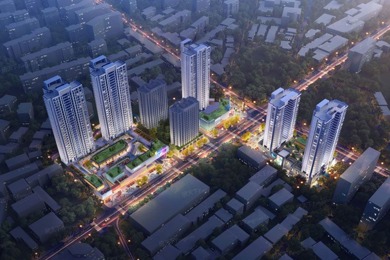 恒耘里中央首府项目位于长安西路农业支行旁