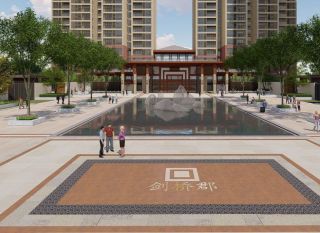 岳阳-临湘剑桥郡为您提供该项目效果图欣赏