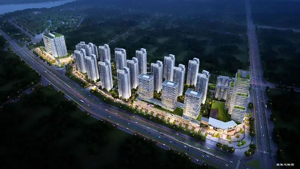 运动尚城项目位于岳阳君山区洞庭西路一号