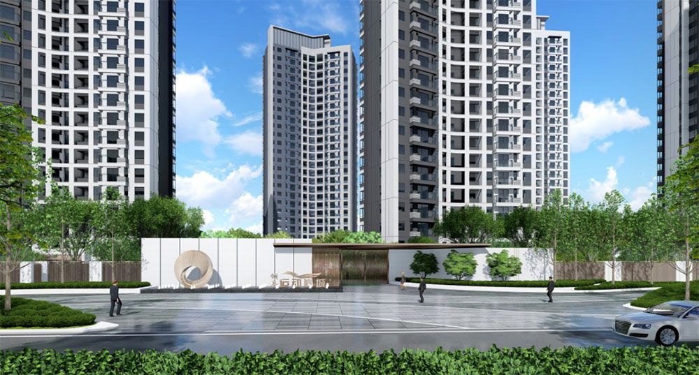 运动尚城项目位于岳阳君山区洞庭西路一号