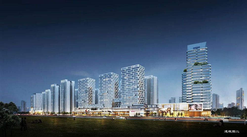 运动尚城项目位于岳阳君山区洞庭西路一号