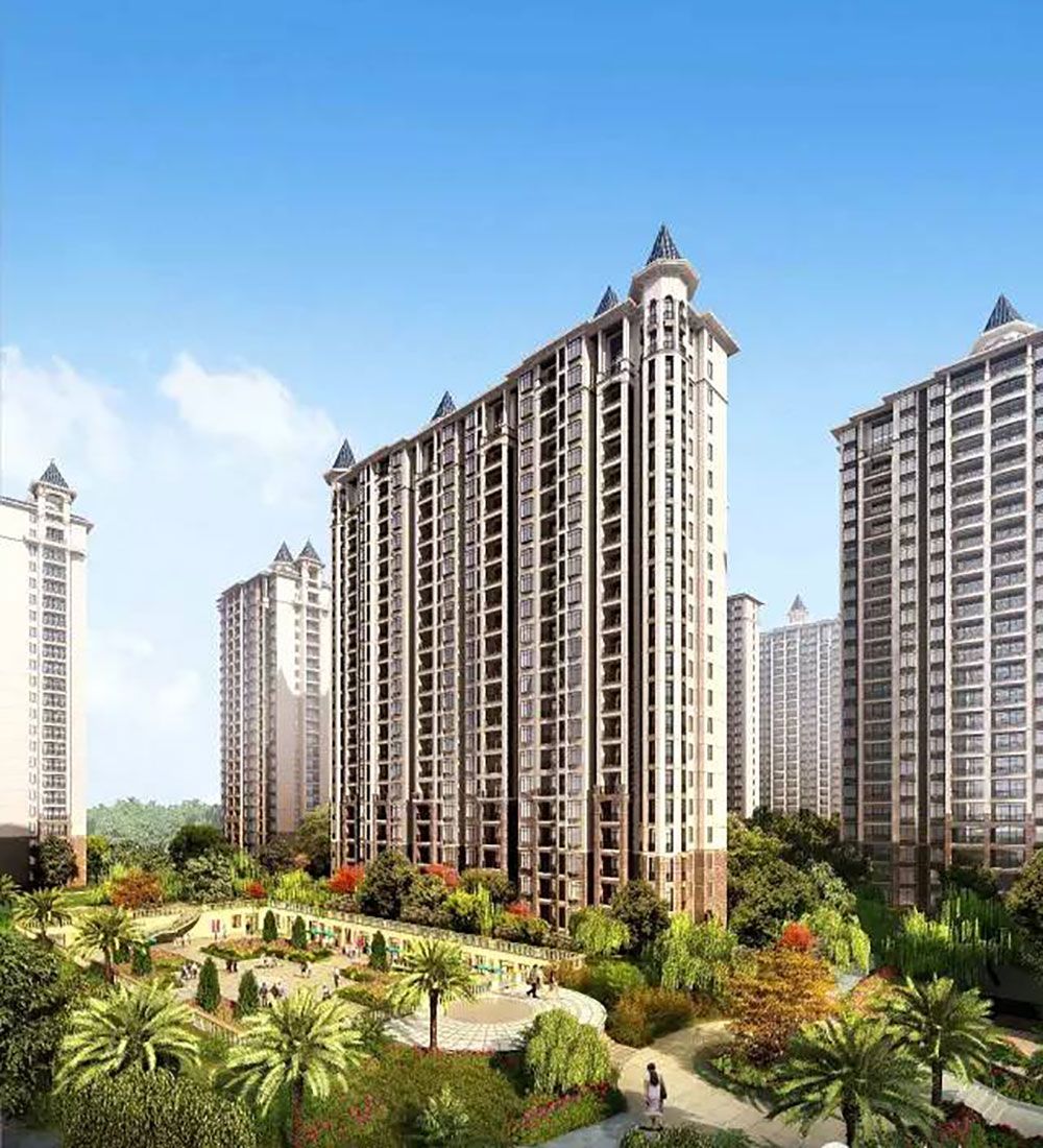 君山壹号项目位于岳阳君山区经二路与创业路交汇处