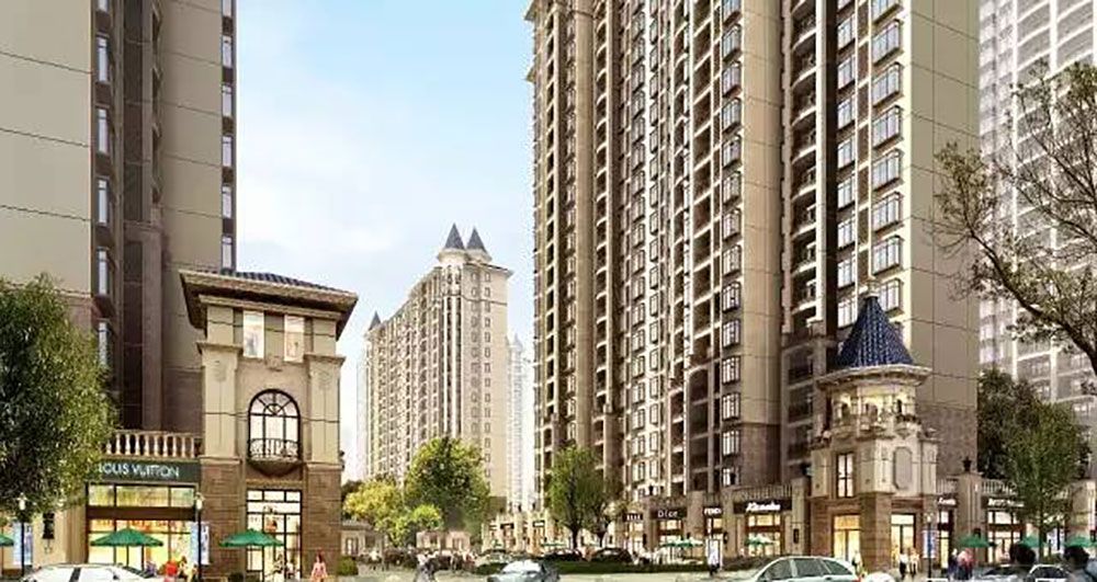 君山壹号项目位于岳阳君山区经二路与创业路交汇处