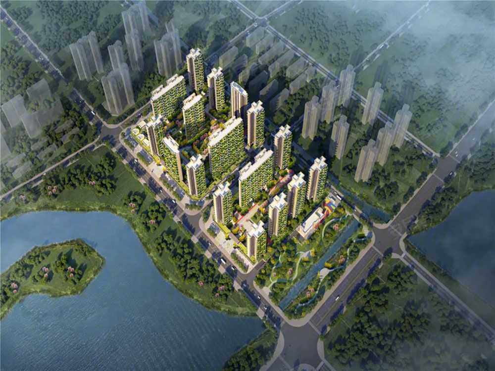 鑫洋天御项目位于华容县新城大道东侧（容城小学往南200米）