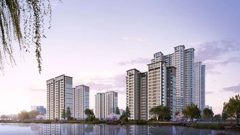 盛世新城隆源项目位于华容县人民南路与湖北路交汇处东南角