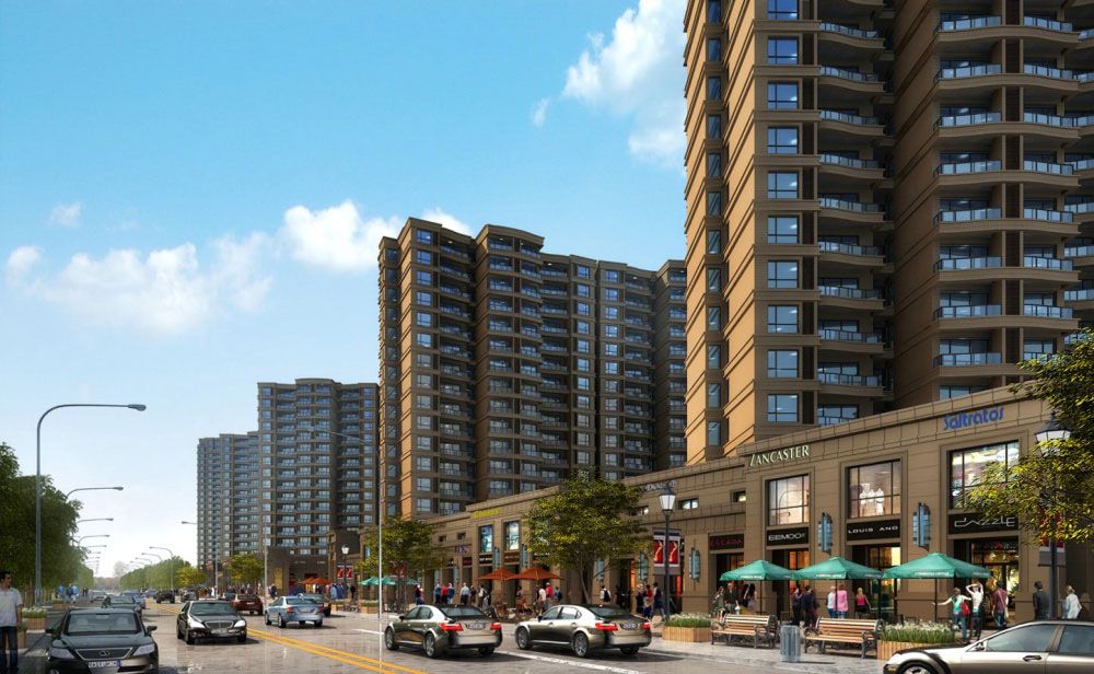 山水蓉园项目位于港东北路新国土局后